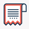 Document Icon representing airline tax invoices and credit notes