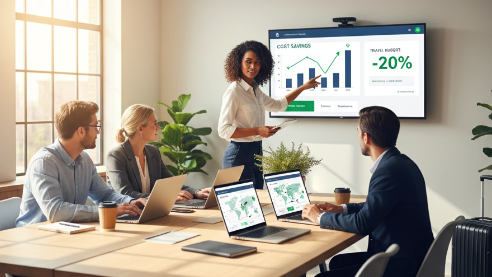 how small businesses can save on corporate travel