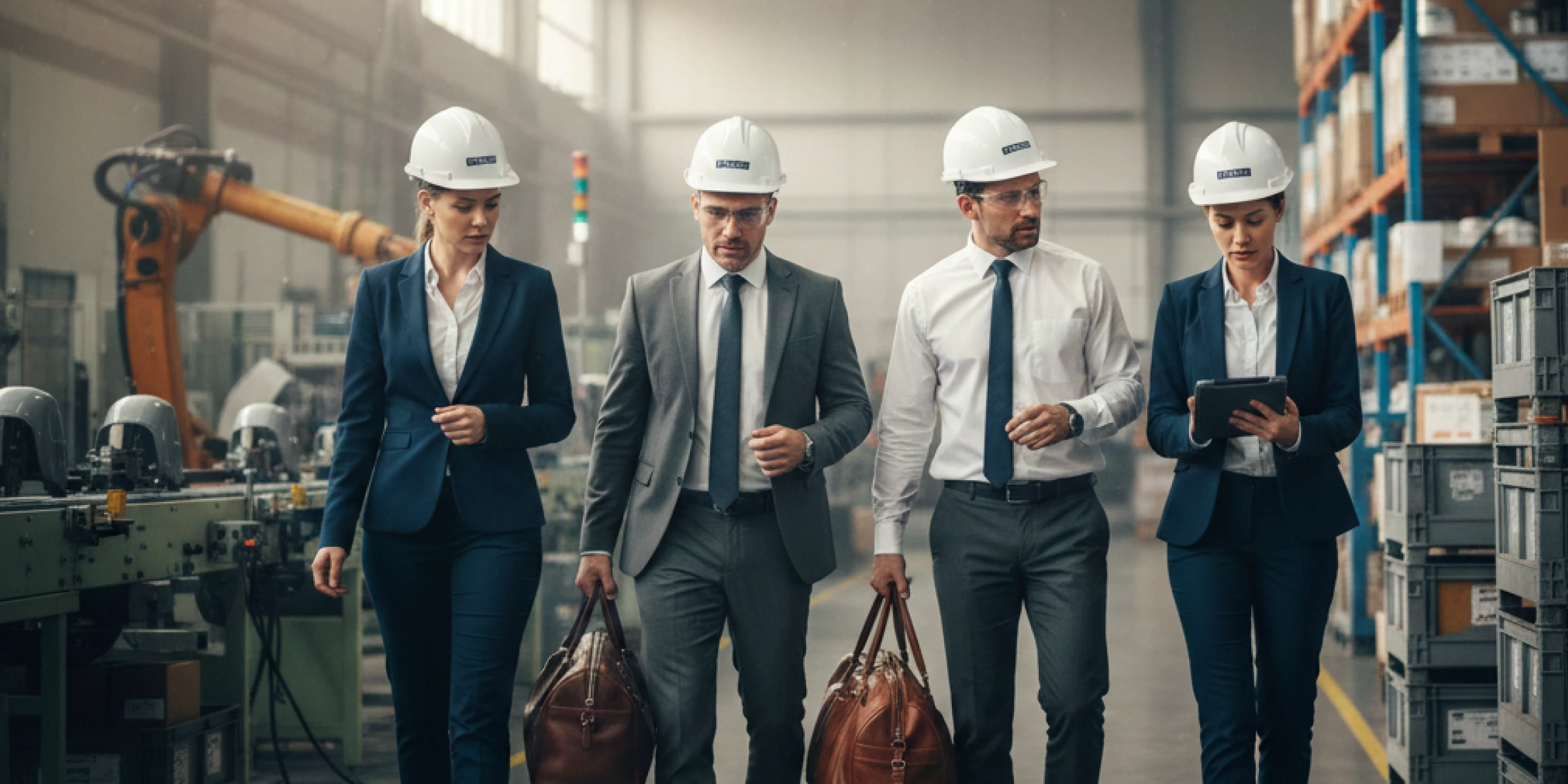 why factory visits are hard to plan