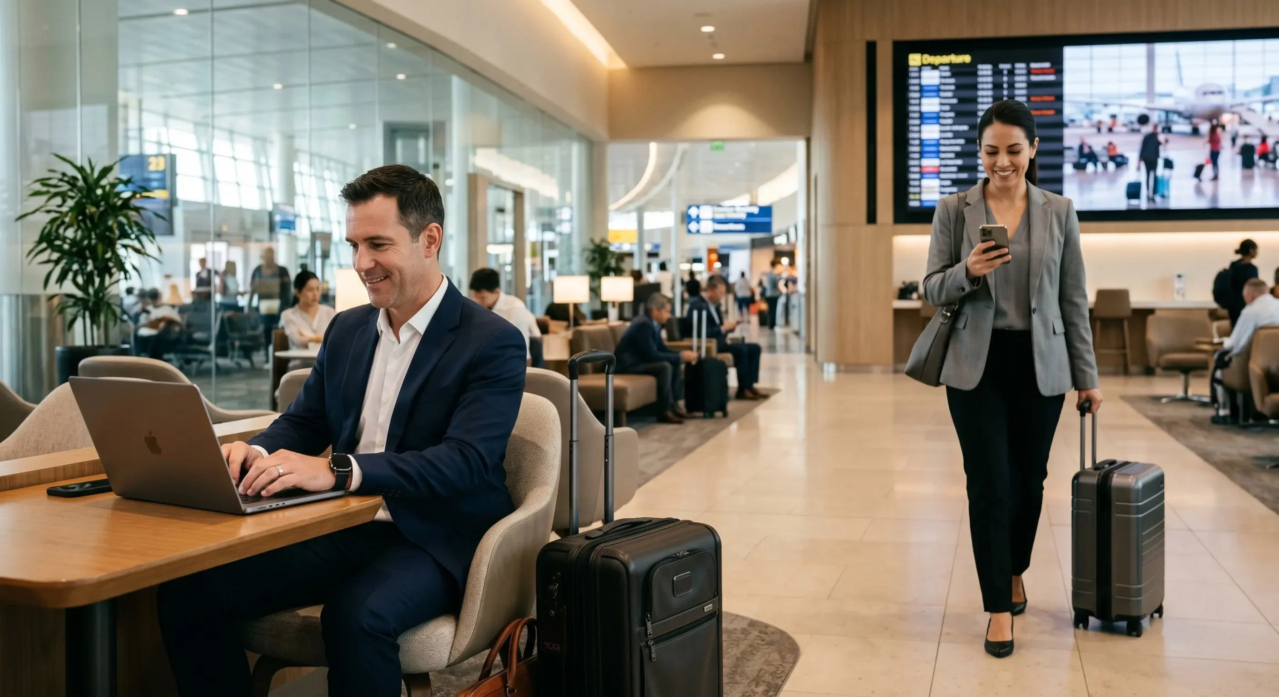 key features of an optimized corporate travel system