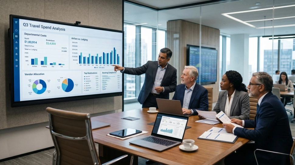 how financial institutions can gain better visibility into travel spend