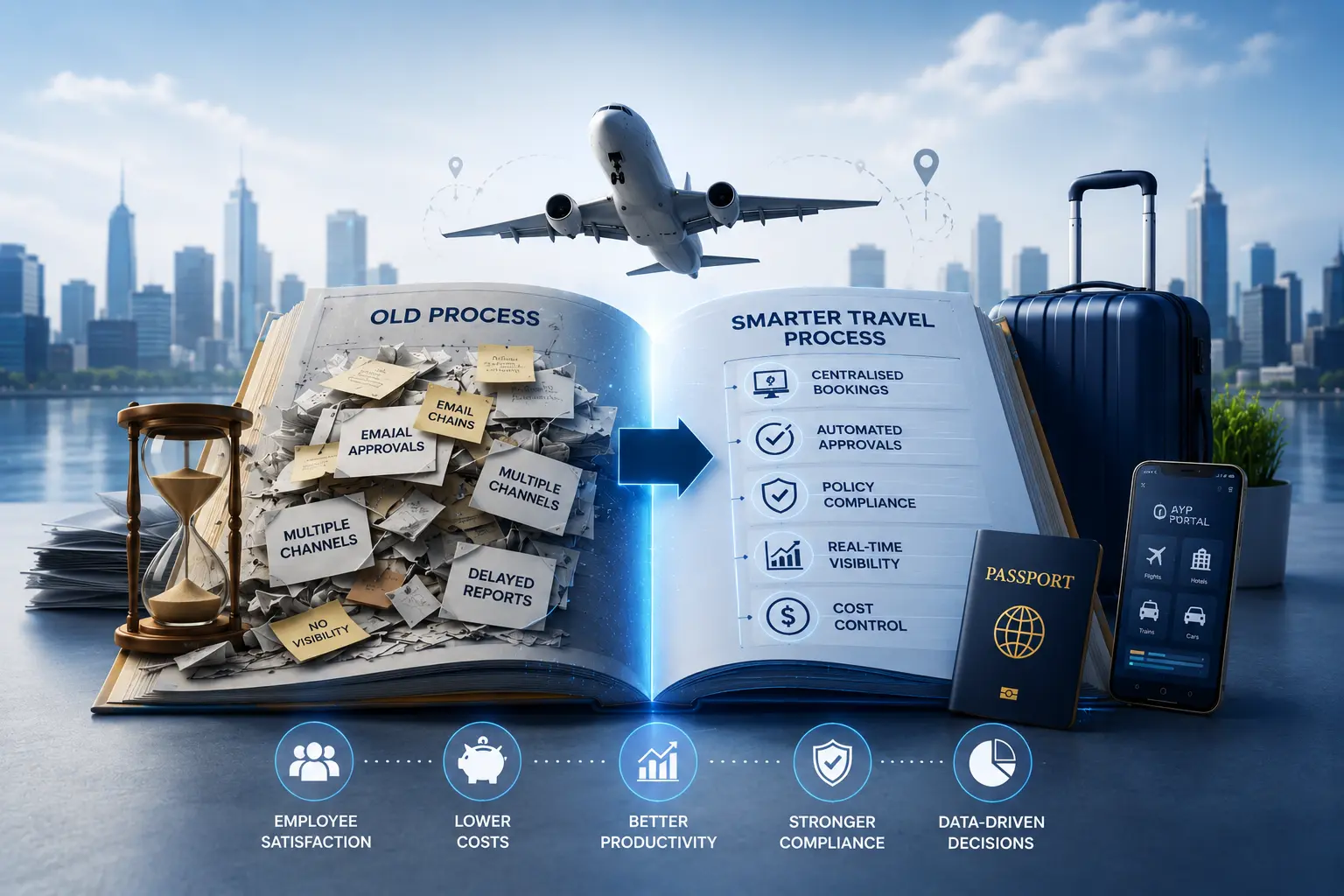your travel team is spending more time managing bookings than managing travel
