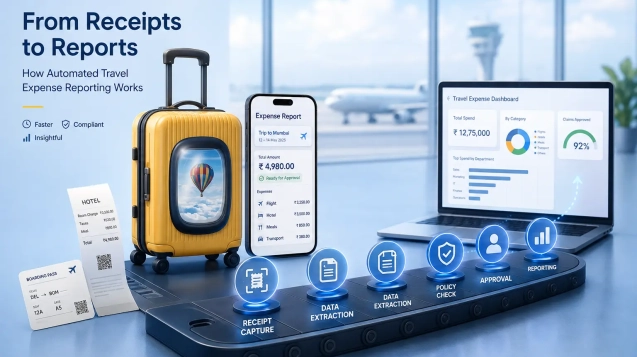 from receipts to reports how automated travel expense reporting works