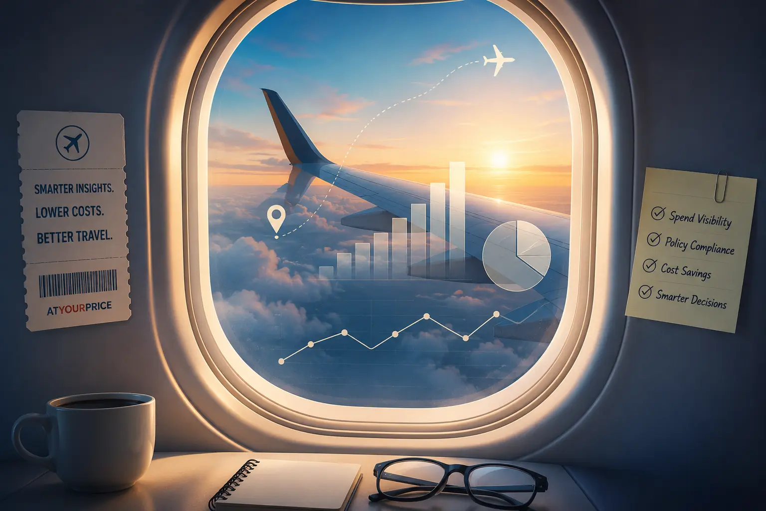 what finance, travel, and procurement can see together